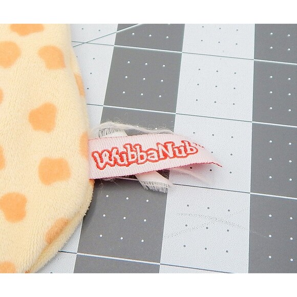 WubbaNub Lovey Baby Blanket Toy Giraffe Buttercup Rattle Security Blanket - Picture 2 of 5